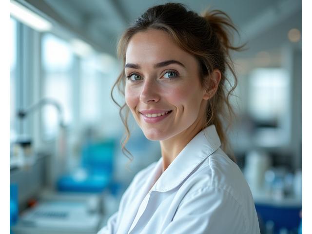Portrait of Dr. Evelyn Reed, Head of Research and Development