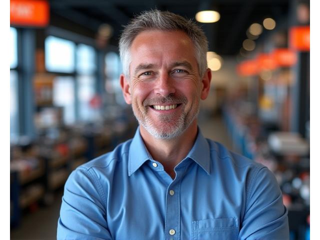 Portrait of Marcus Thorne, National Sales Manager