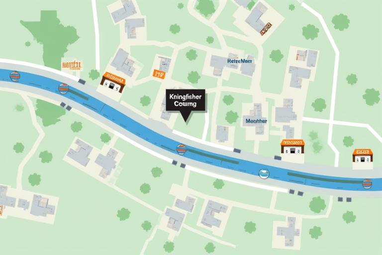 Map showing Moorhen Lures location on Meridian Business Park, Leicester